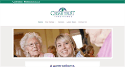 Desktop Screenshot of cedartrust.co.uk